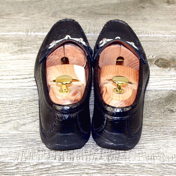 * NIB * $295 Allen Edmonds GRAND CAYMAN 7 E Black * add $15 new Trees main image 4